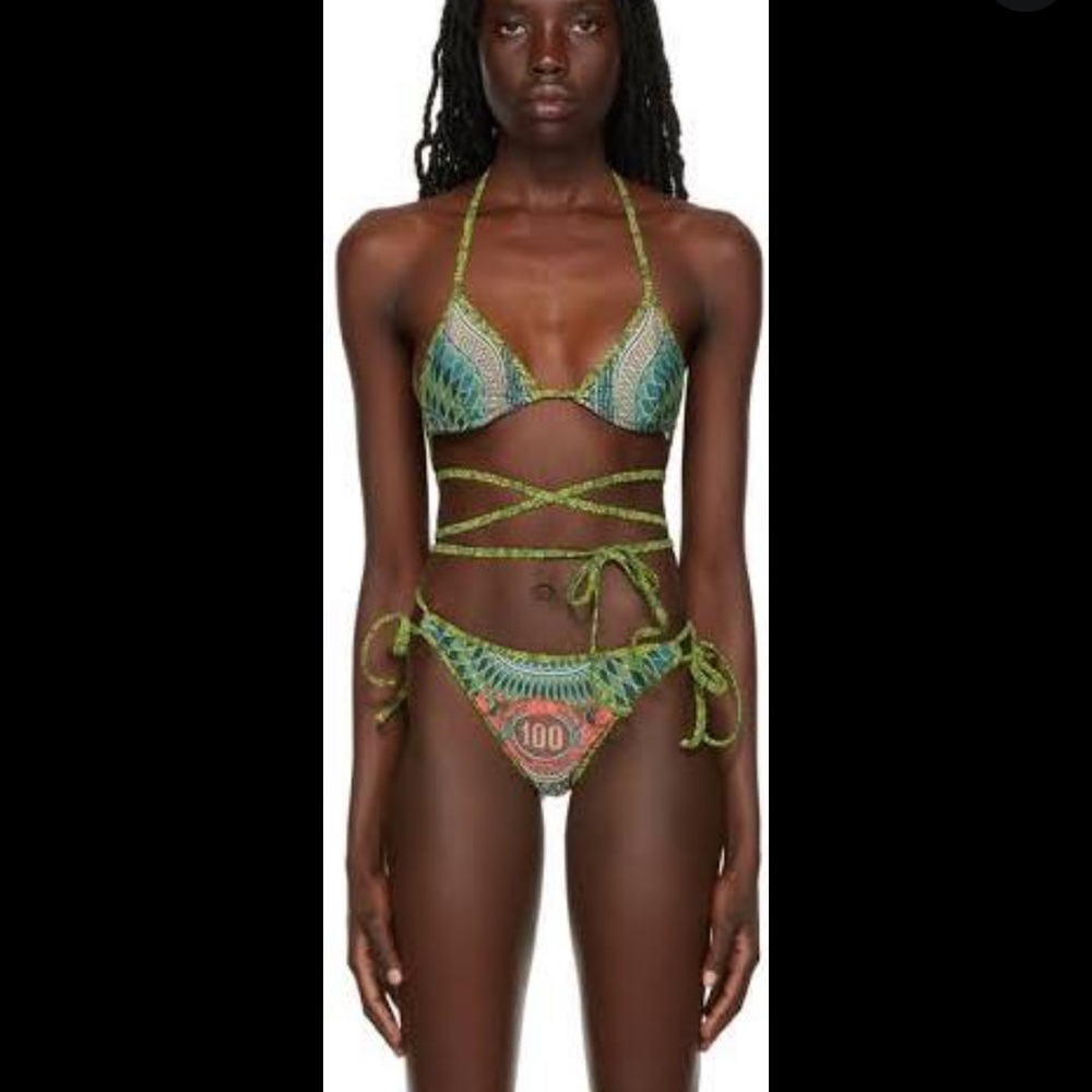 Jean Paul gaultier bank note swim